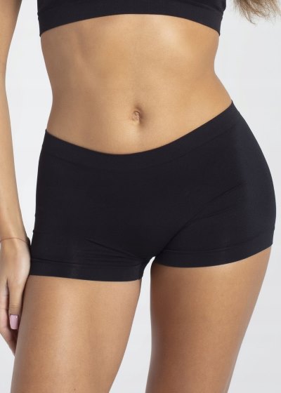 Bezšvové šortky VIKI čierne