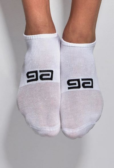 Ťapky fitness GA unisex biele