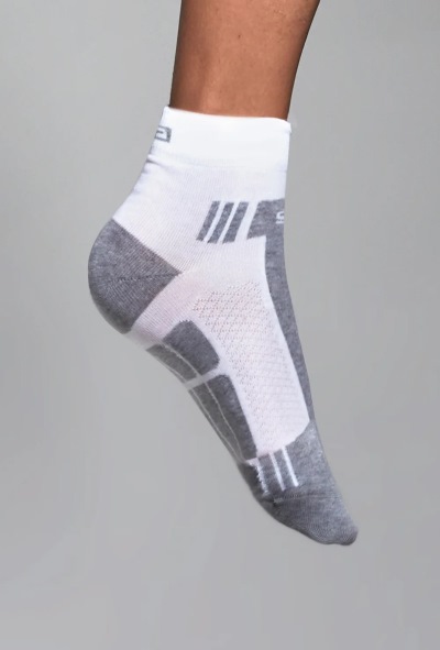Ponožky fitness GA unisex biele