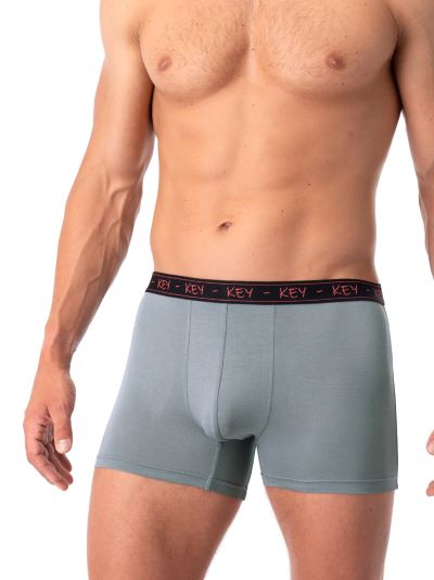 Bambusové boxerky MXH 178 sivé
