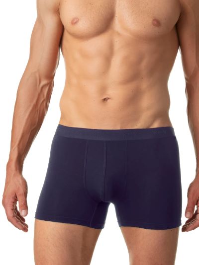 Bambusové boxerky MXH 005 modré