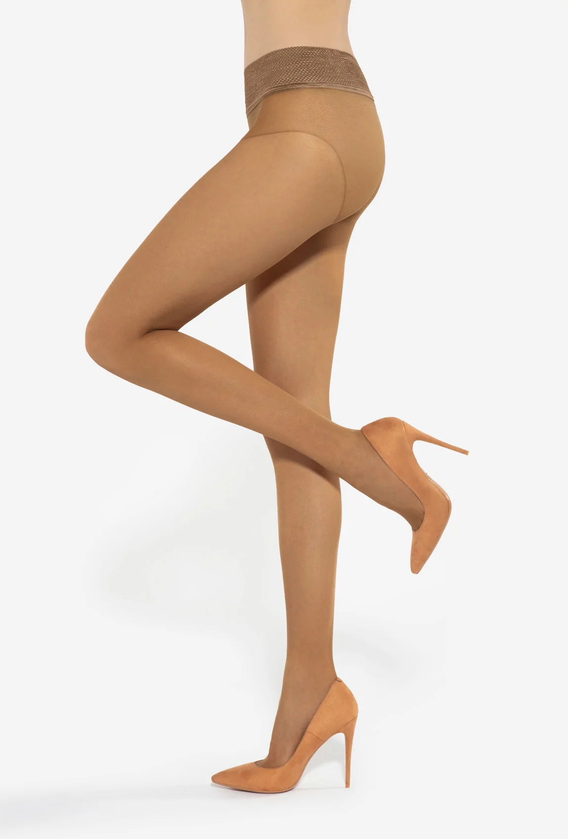 Pančuchy Gatta DISCRETE 15 DEN telové-golden