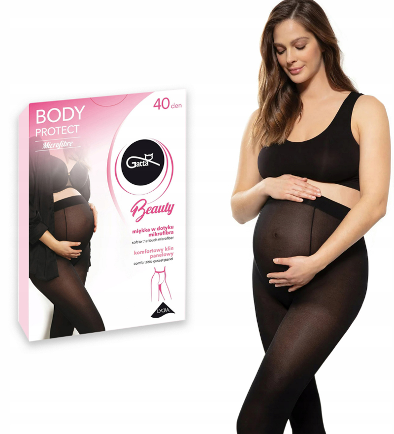 Tehotenské pančuchy BODY PROTECT 40 DEN 