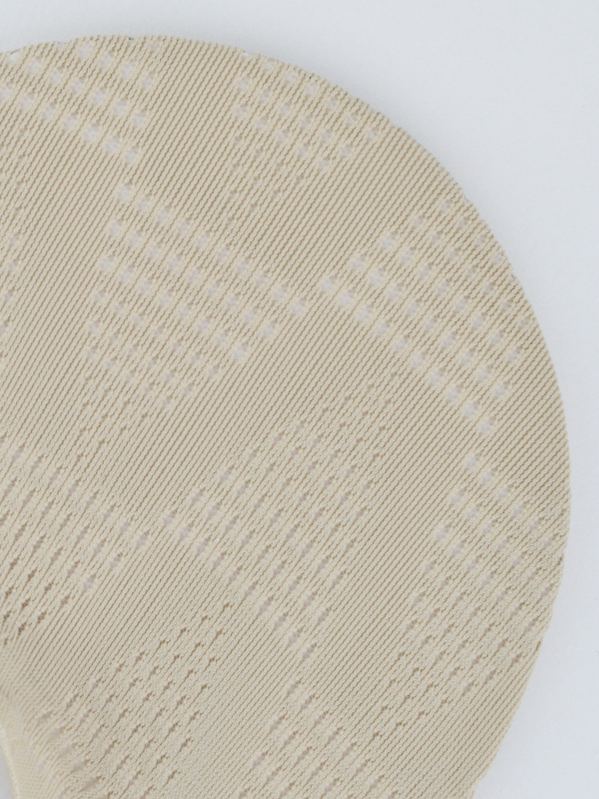 Ponožky do balerín LASER CUT SN027 latte