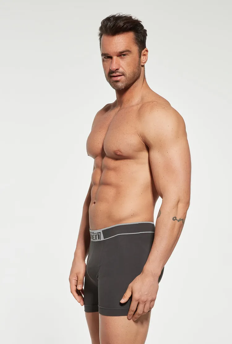 Pánske bezšvové boxerky šedá