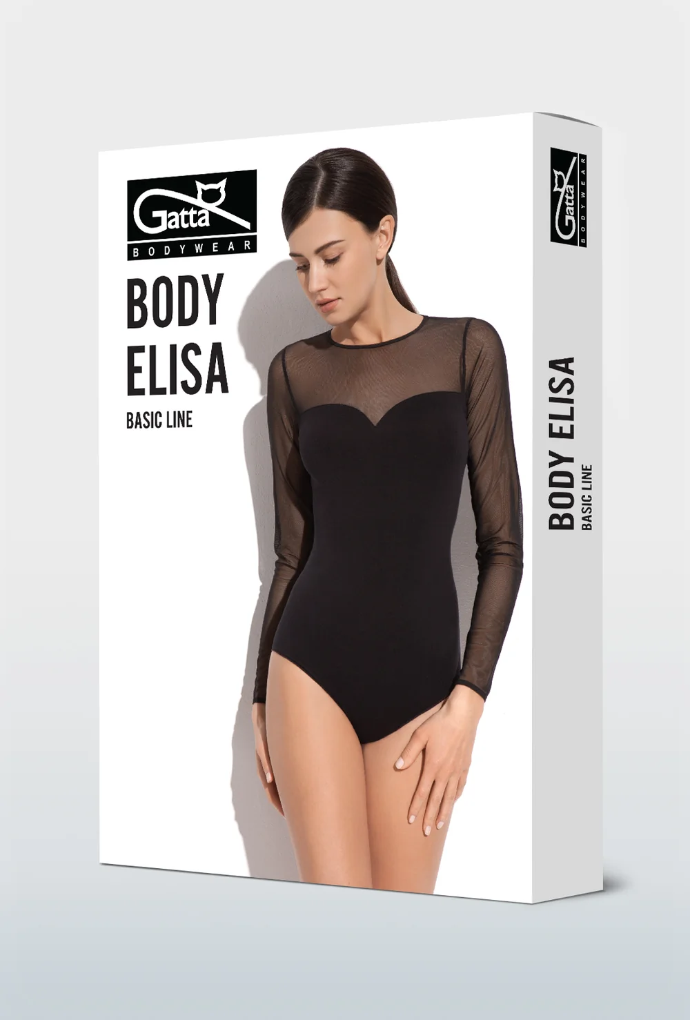 Dámske body s tylom GATTA ELISA