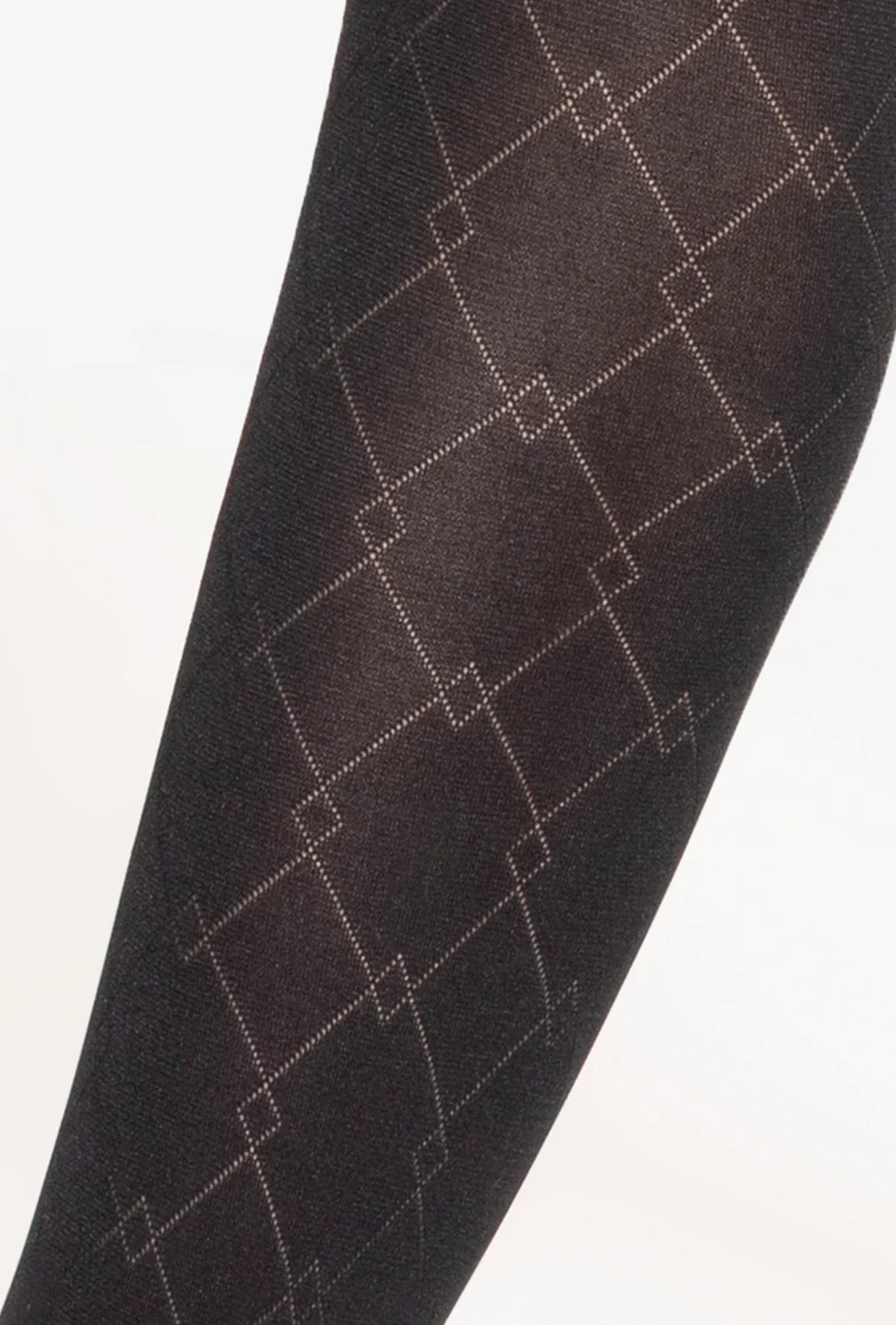 Vzorované push-up pančuchy MODELINE 07