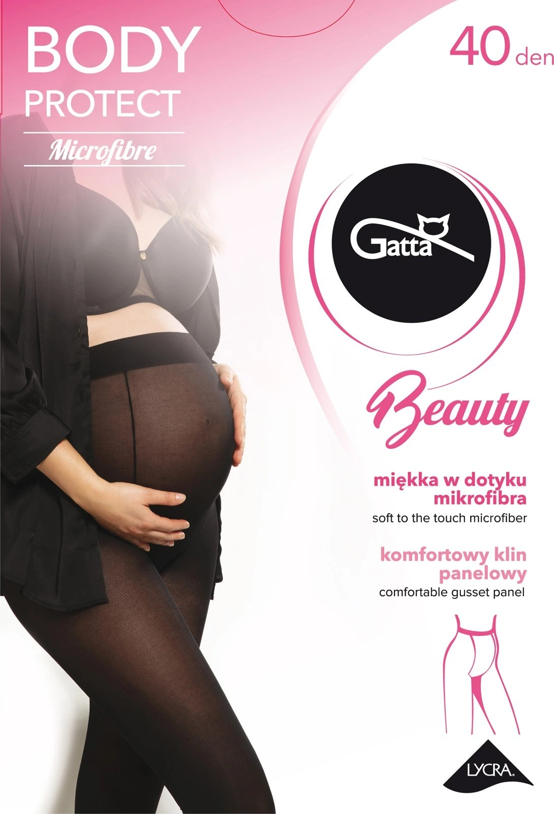 Tehotenské pančuchy BODY PROTECT 40 DEN 