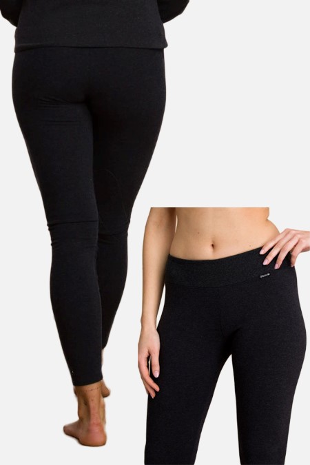 Dámske hrejivé termo legíny HOT TOUCH čierne